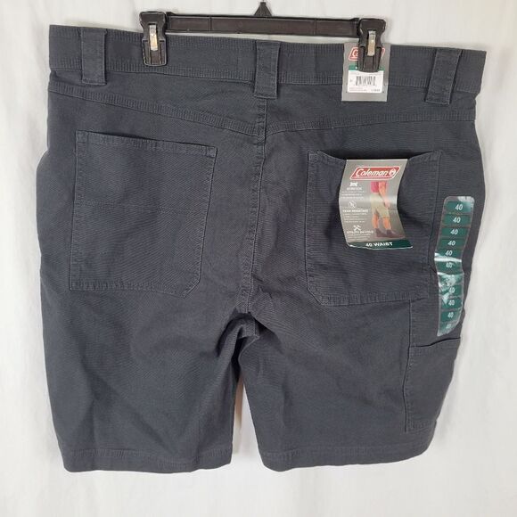 Coleman Stretch Tear Resistant Utility Shorts Waist Size 40 - Picture 4 of 8